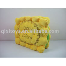 cojín del asiento de la galleta del juguete de peluche relleno